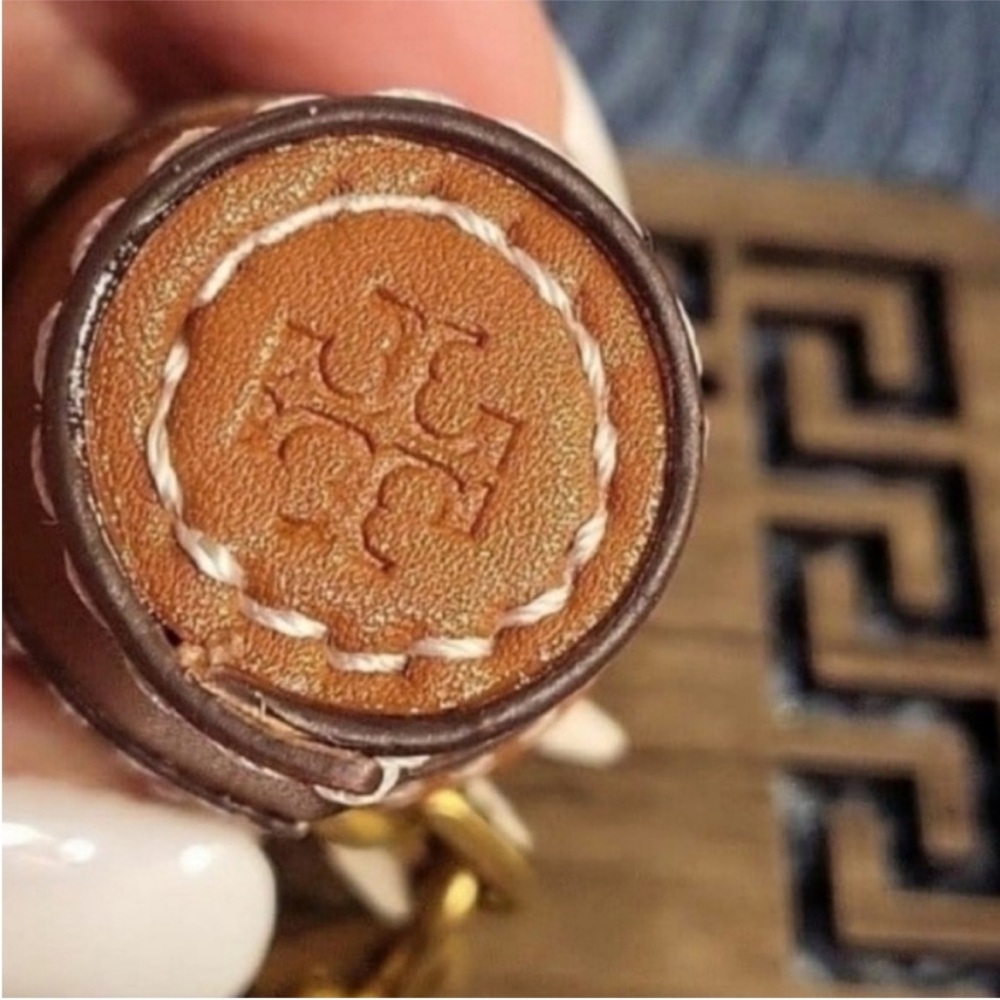 Tory Burch Yellow Floral Keychain - Picture 5 of 6